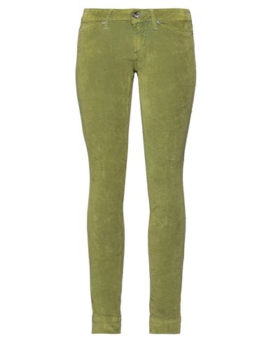 Jacob Cohёn Woman Pants Light Green Size 31 Cotton, Viscose, Elastane