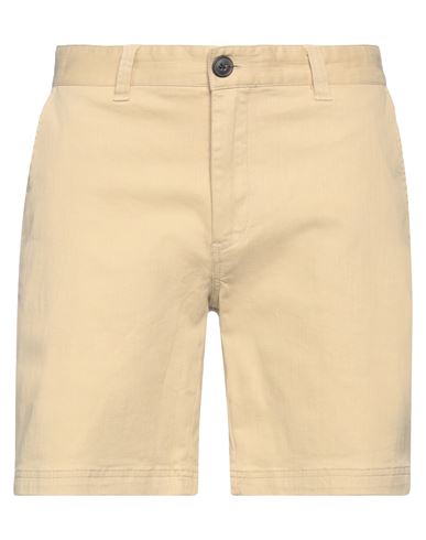 Anerkjendt Man Denim Shorts Sand Size Xxl Organic Cotton, Elastane In Beige