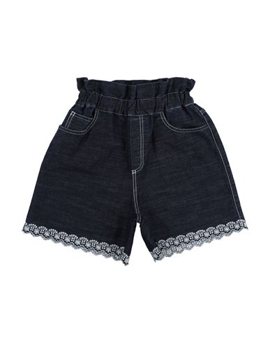 Philosophy Di Lorenzo Serafini Babies'  Toddler Girl Denim Shorts Blue Size 4 Cotton