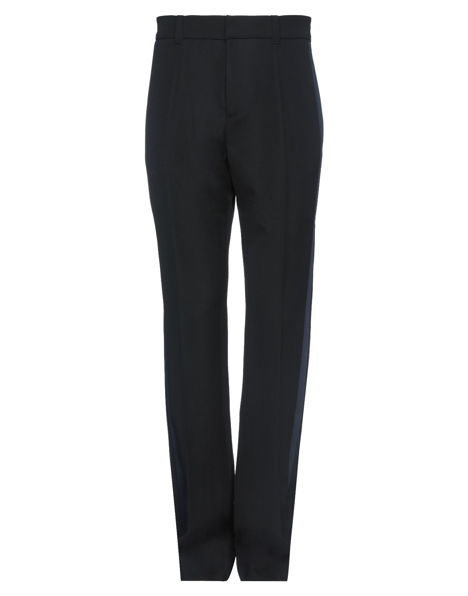 Shop Wales Bonner Man Pants Black Size 36 Virgin Wool, Polyester, Nylon
