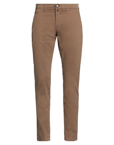JACOB COHЁN JACOB COHЁN MAN PANTS CAMEL SIZE 34 COTTON, LYOCELL, ELASTANE, POLYESTER 