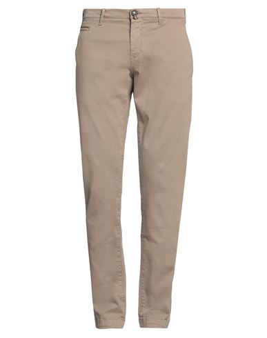 JACOB COHЁN JACOB COHЁN MAN PANTS KHAKI SIZE 35 COTTON, LYOCELL, ELASTANE, POLYESTER 