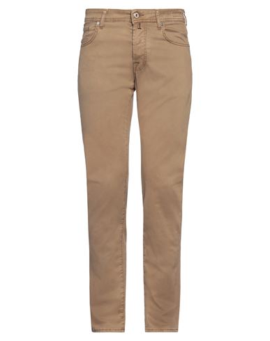 Jacob Cohёn Man Pants Sand Size 31 Modal, Cotton, Elastane, Polyester