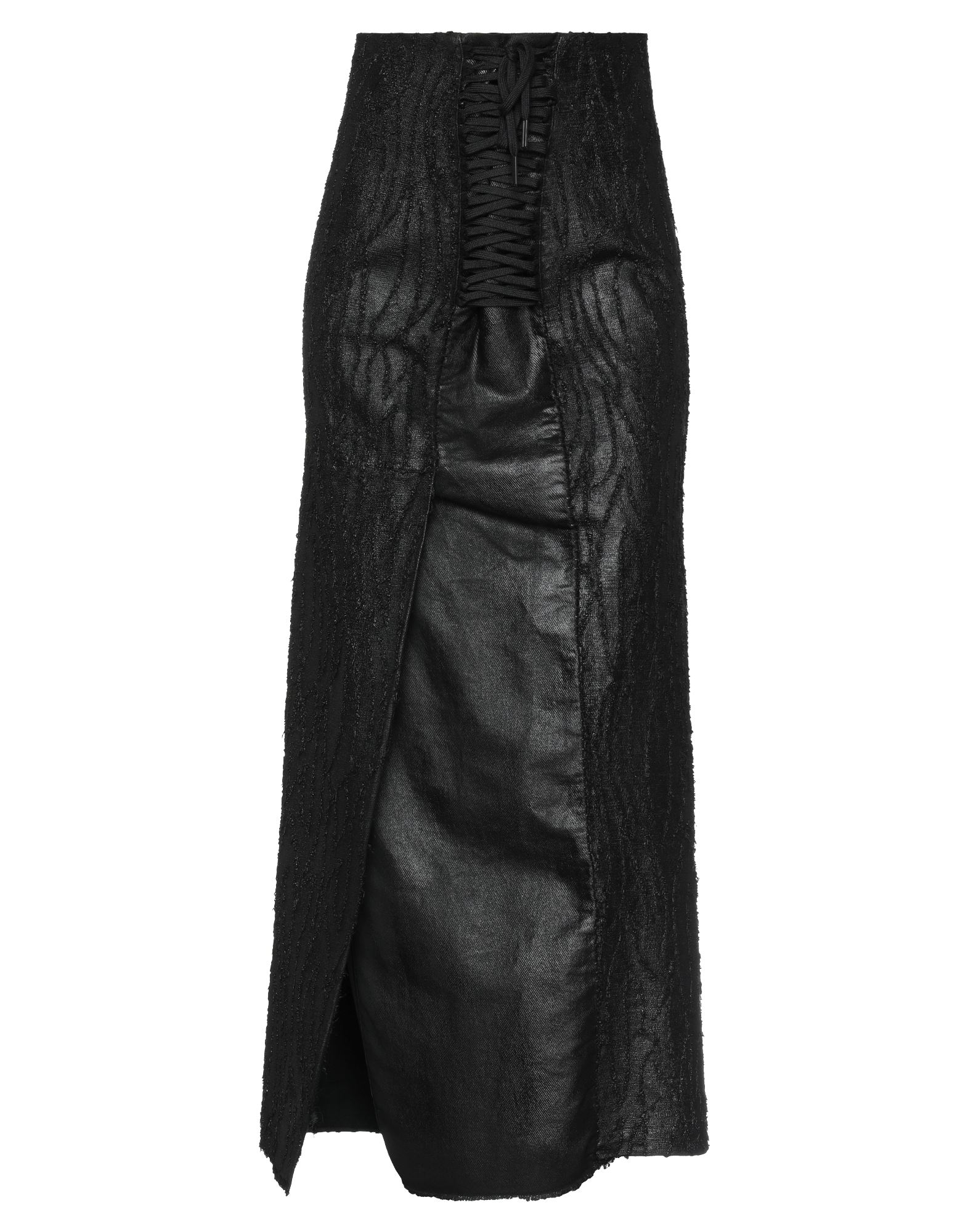 Masnada Long Skirts In Black