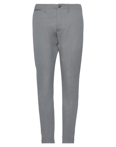 Dondup Man Pants Grey Size 31 Polyester, Wool In Gray
