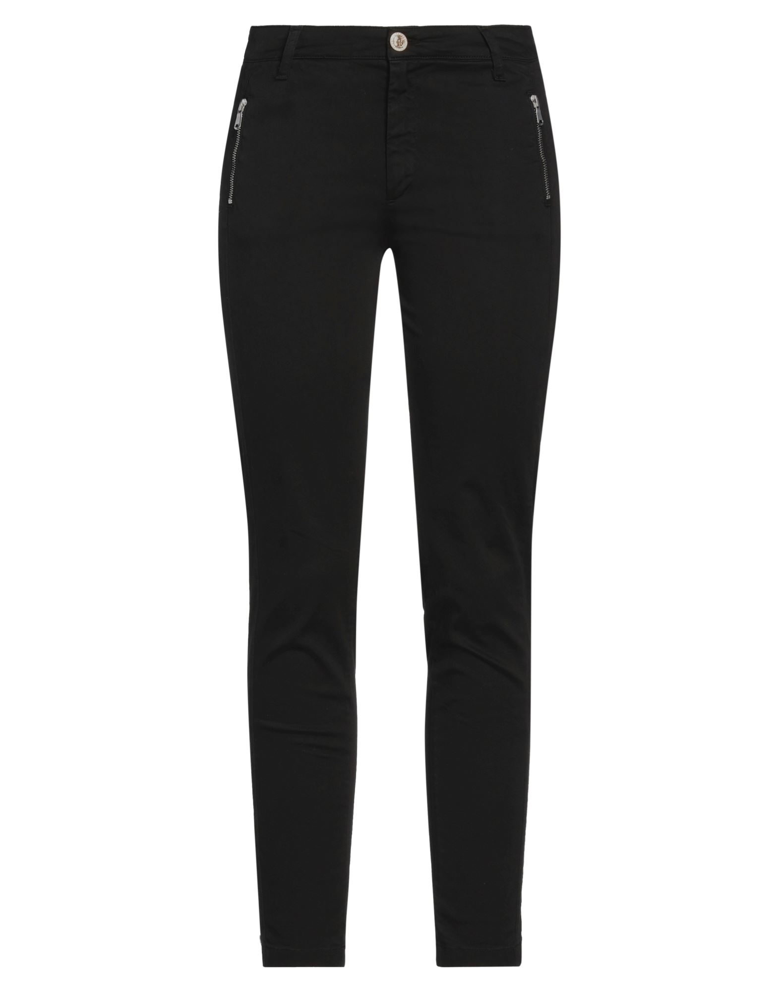 Liu •jo Woman Pants Black Size 25 Cotton, Elastane