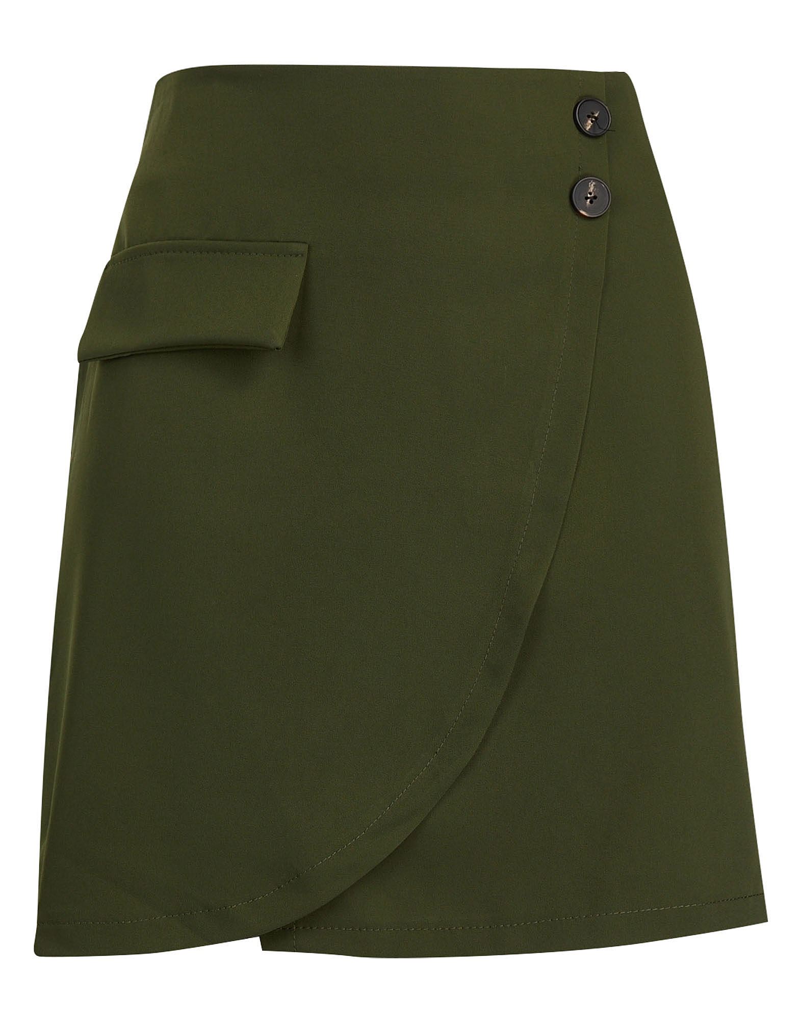 8 By Yoox Mini Skirts In Green