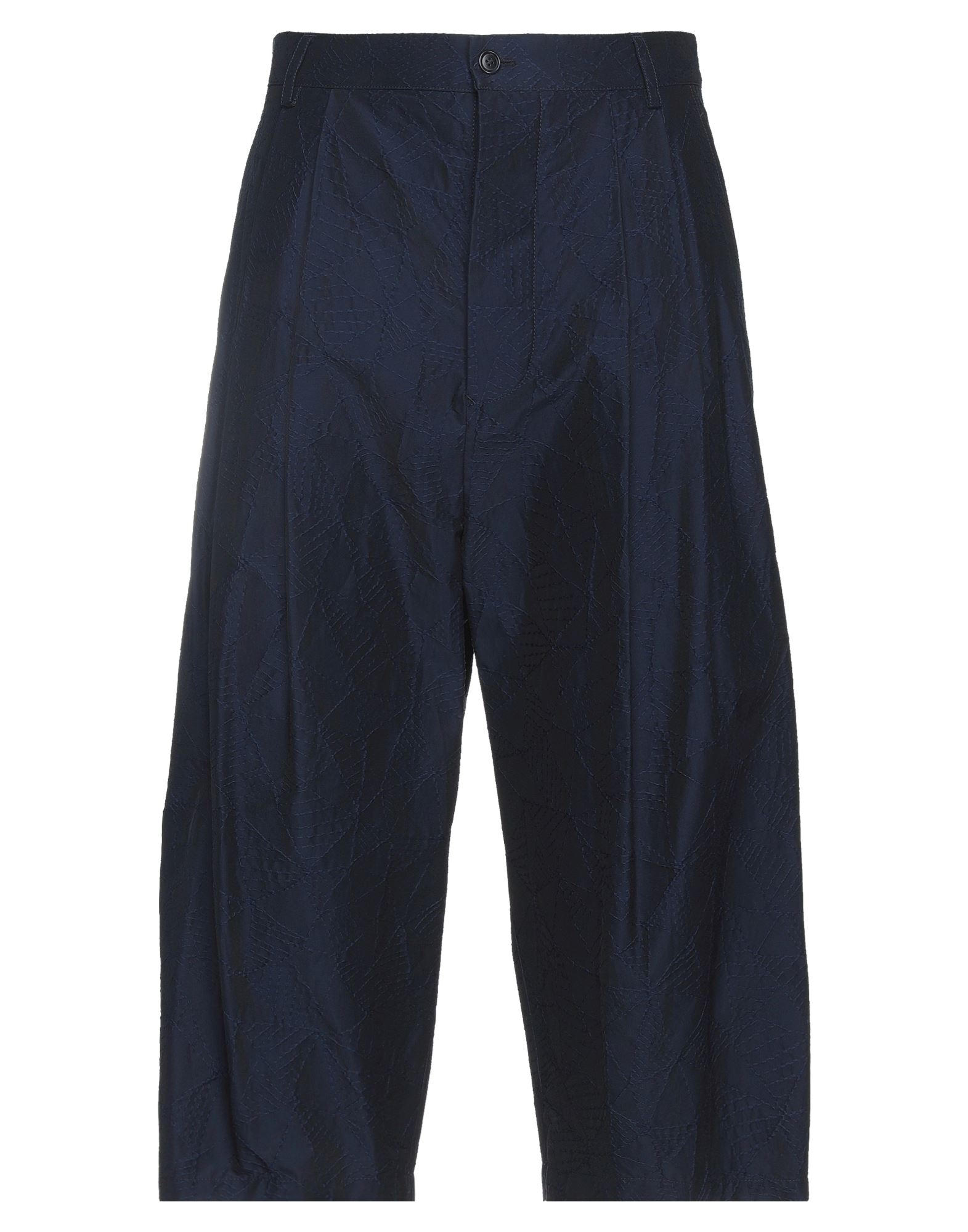 Giorgio Armani Cropped Pants In Blue