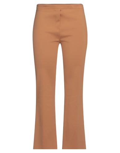 Liviana Conti Woman Pants Tan Size 10 Polyamide, Elastane In Brown