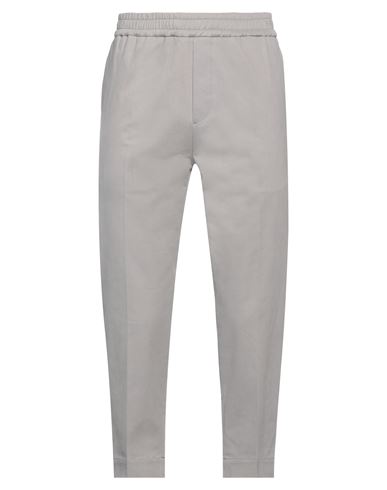 Paolo Pecora Man Pants Grey Size 32 Cotton, Elastane