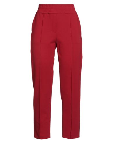 Liviana Conti Woman Pants Red Size 6 Viscose, Polyamide, Elastane In Red