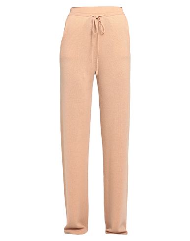 Weili Zheng Woman Pants Sand Size M Wool, Cashmere In Beige