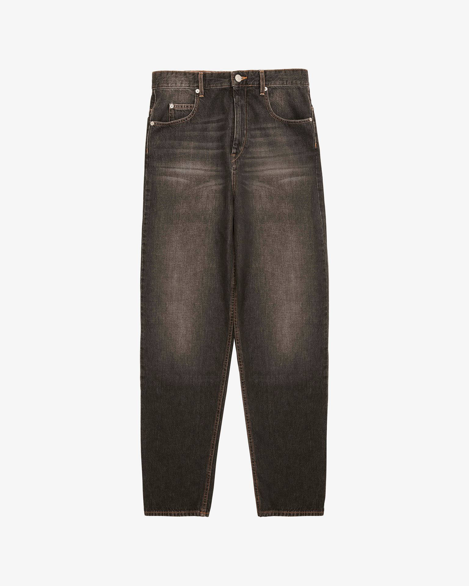 Isabel Marant Étoile Corsysr Oversized Jeans In Grey