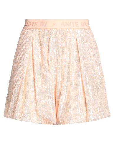 Aniye By Woman Shorts & Bermuda Shorts Apricot Size 8 Polyester, Elastane In Orange