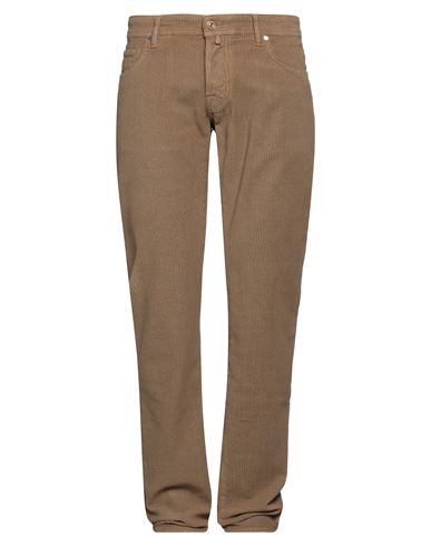 JACOB COHЁN JACOB COHЁN MAN PANTS CAMEL SIZE 35 COTTON, ELASTANE, POLYESTER 