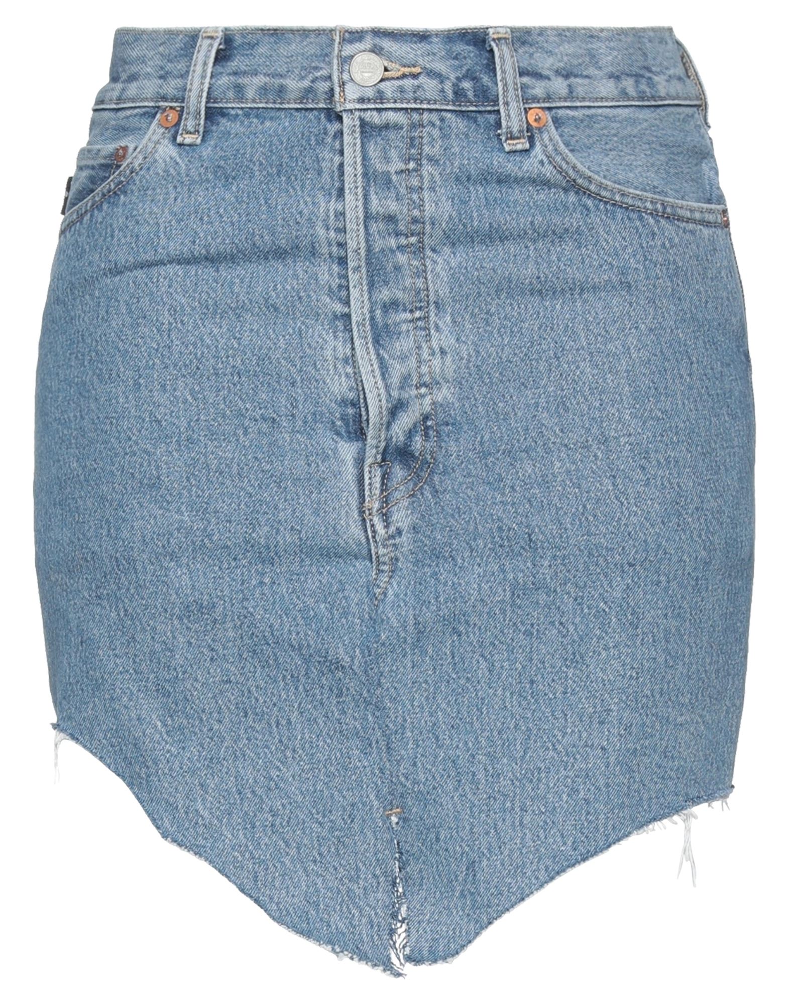 Shop Vetements X Levi's Woman Denim Skirt Blue Size M Cotton