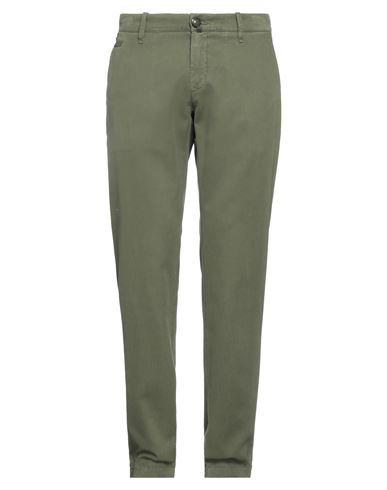 JACOB COHЁN JACOB COHЁN MAN PANTS MILITARY GREEN SIZE 31 MODAL, COTTON, ELASTANE, POLYESTER