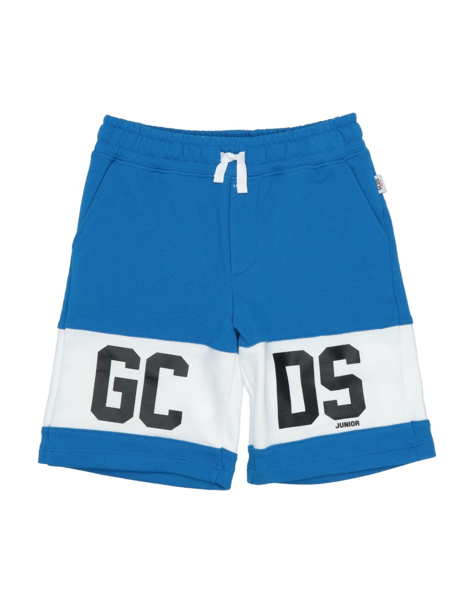 Gcds Mini Toddler Shorts & Bermuda Shorts Azure Size 6 Cotton In Blue