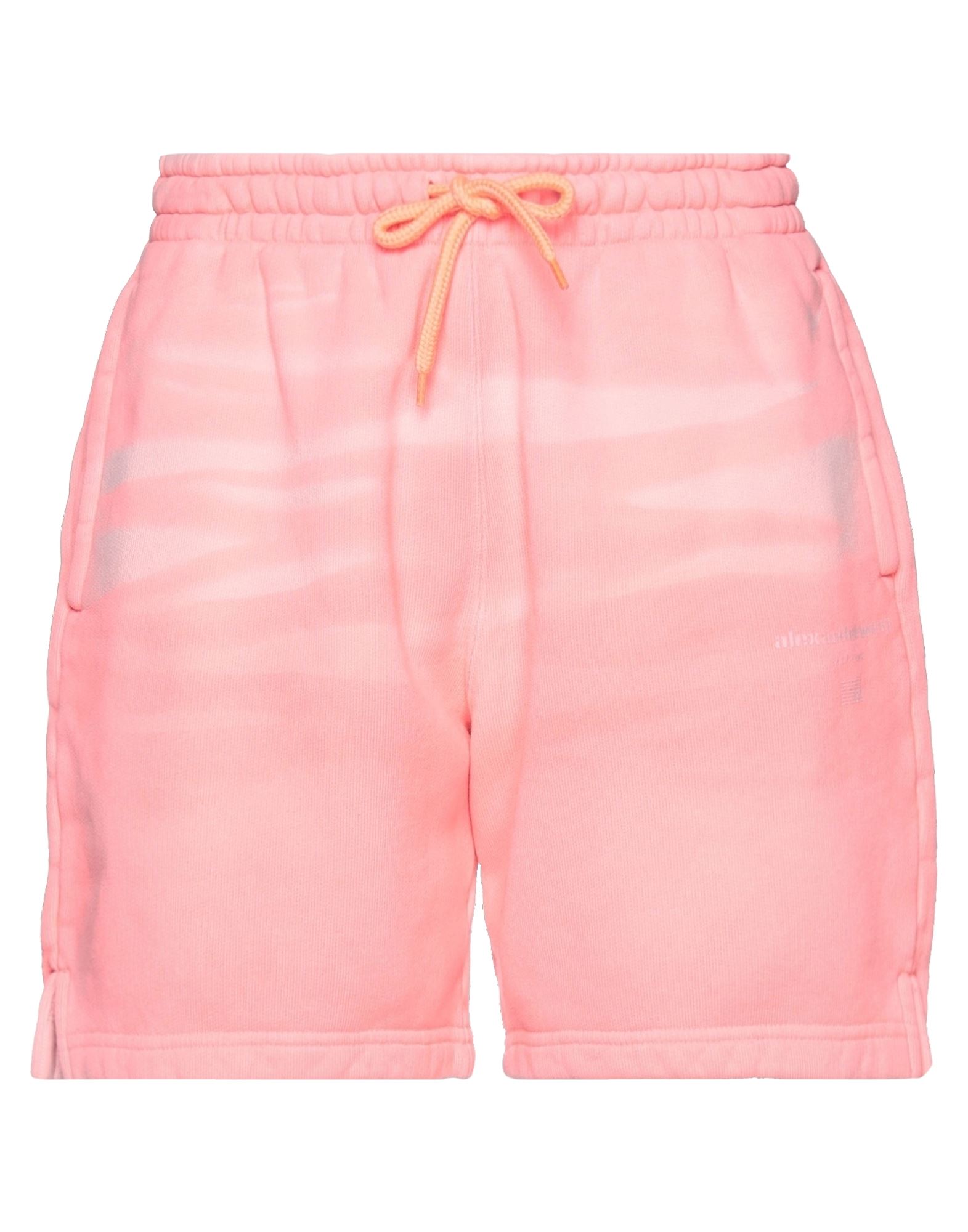 Alexander Wang Woman Shorts & Bermuda Shorts Pink Size L Cotton