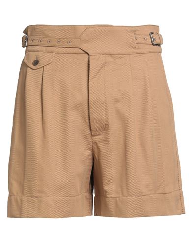 Vivienne Westwood Man Shorts & Bermuda Shorts Camel Size 36 Cotton In Brown