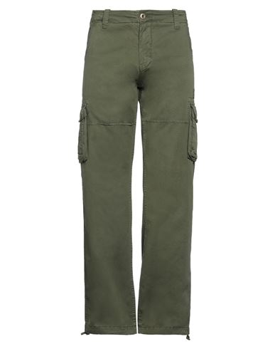 Alpha Industries Man Pants Military Green Size 38 Cotton