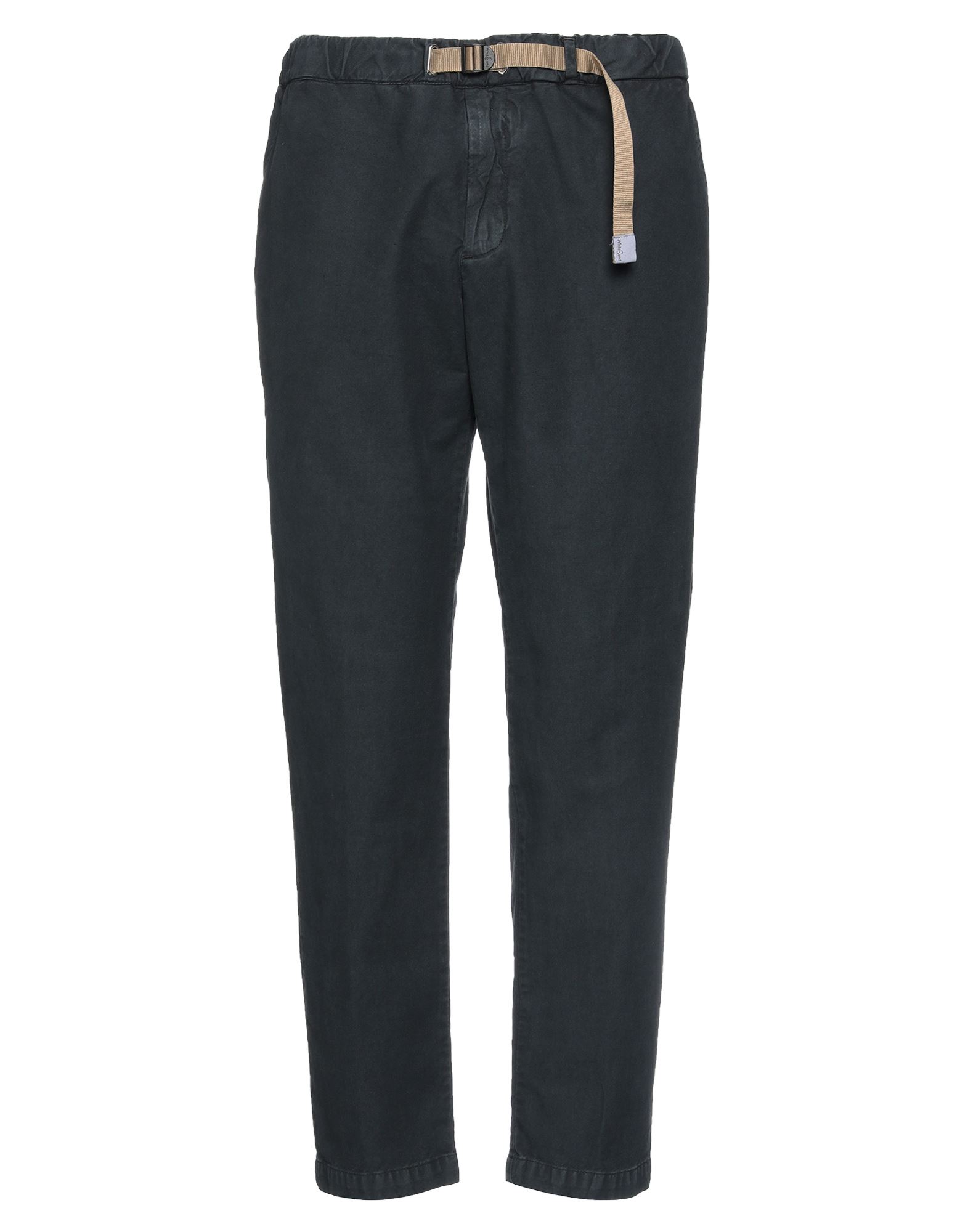 White Sand Pants In Black