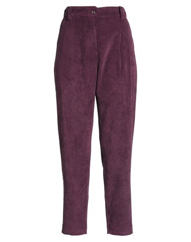 Face To Face Style Woman Pants Deep Purple Size 6 Polyester, Nylon, Elastane
