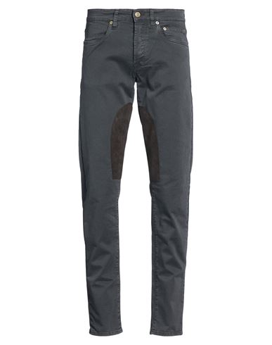 Siviglia Man Pants Charcoal Size 29 Cotton, Elastane In Gray