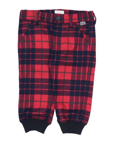 Il Gufo Babies'  Newborn Boy Pants Red Size 3 Polyester, Viscose, Elastane