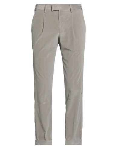 Pt Torino Man Pants Grey Size 38 Cotton, Elastane In Gray