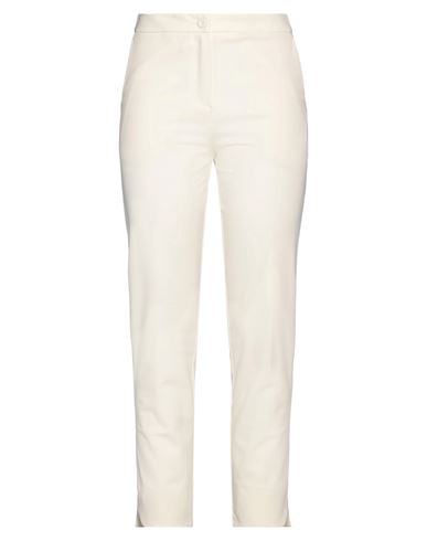 Pantalones Mujer Marfil 36 Mujer