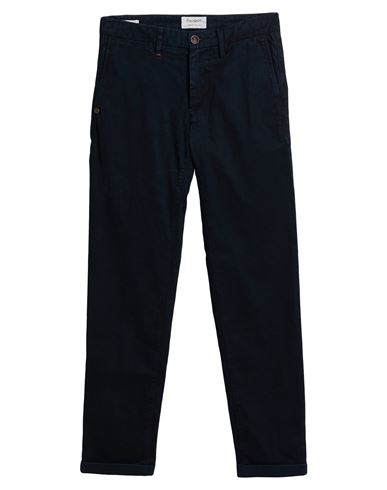 Re-hash Re_hash Man Pants Midnight Blue Size 30 Cotton, Elastane In Blue