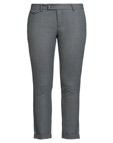 TRUE TRADITION TRUE TRADITION WOMAN PANTS LEAD SIZE 12 POLYESTER, VIRGIN WOOL, ELASTANE 