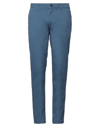 Selected Homme Man Pants Pastel Blue Size 31w-32l Organic Cotton, Elastane