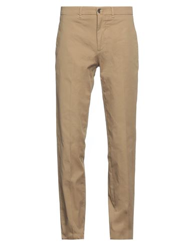 Lardini Man Pants Sand Size 28 Cotton, Elastane In Beige