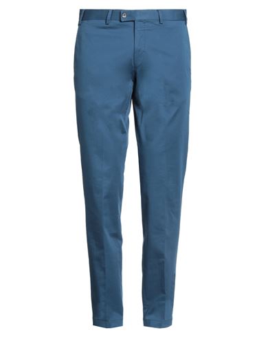 Colleoni Man Pants Navy Blue Size 34 Cotton, Elastane