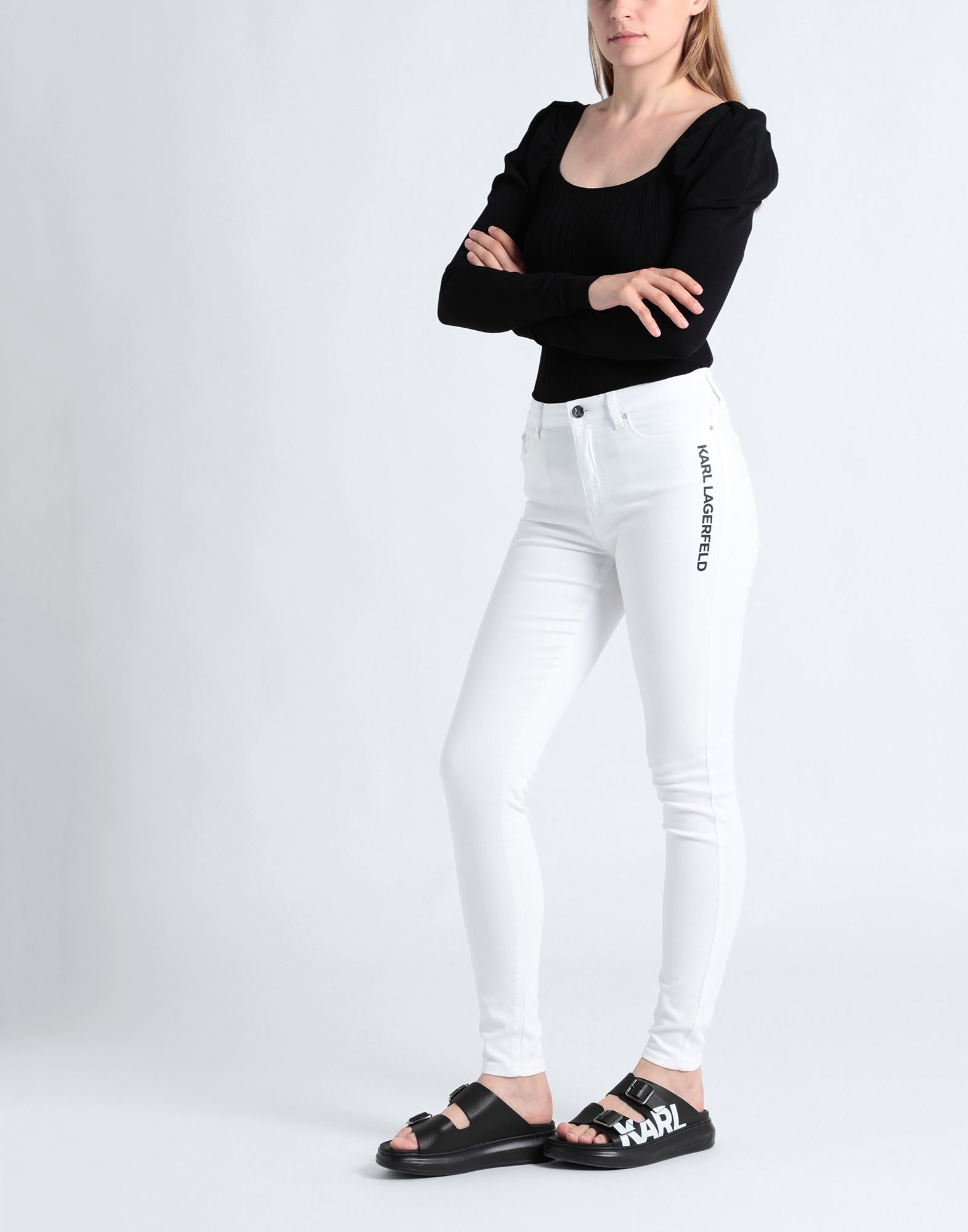  Karl Lagerfeld - Hosen & Röcke - Jeanshosen - On Yoox.com 
