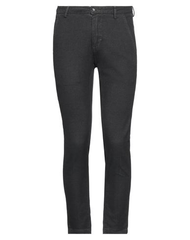 Yan Simmon Man Pants Lead Size 28 Cotton, Elastane In Grey