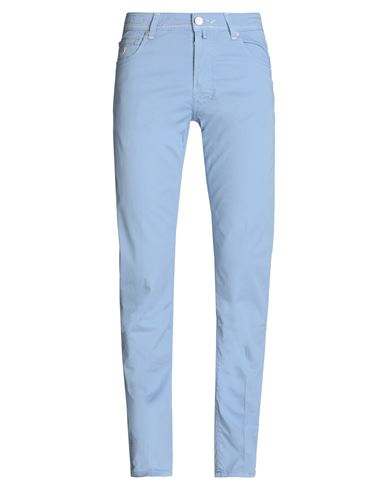 Jacob Cohёn Man Pants Light Blue Size 36 Cotton