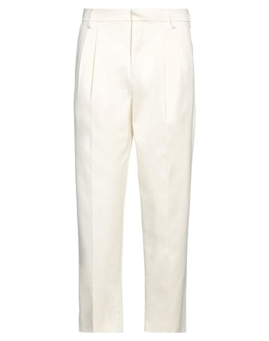 Mauro Grifoni Grifoni Man Pants Ivory Size 36 Cotton, Elastane In White