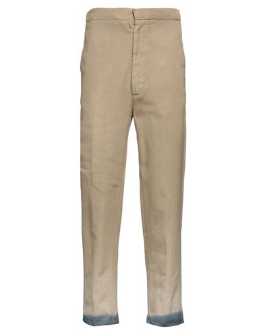 Shop Federico Curradi X Nick Fouquet Man Pants Sand Size 30 Cotton In Beige