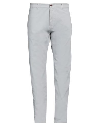 Barbour Man Pants Light Grey Size 38 Cotton, Elastane