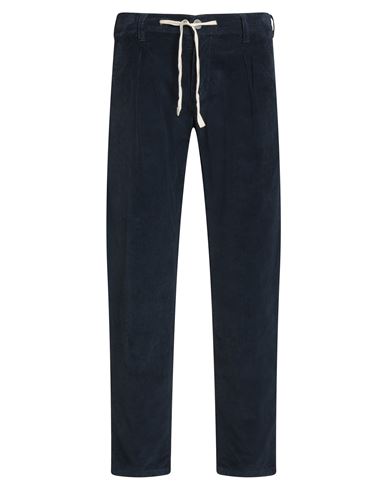 Jeckerson Man Pants Navy Size 28 Cotton, Elastane In Blue