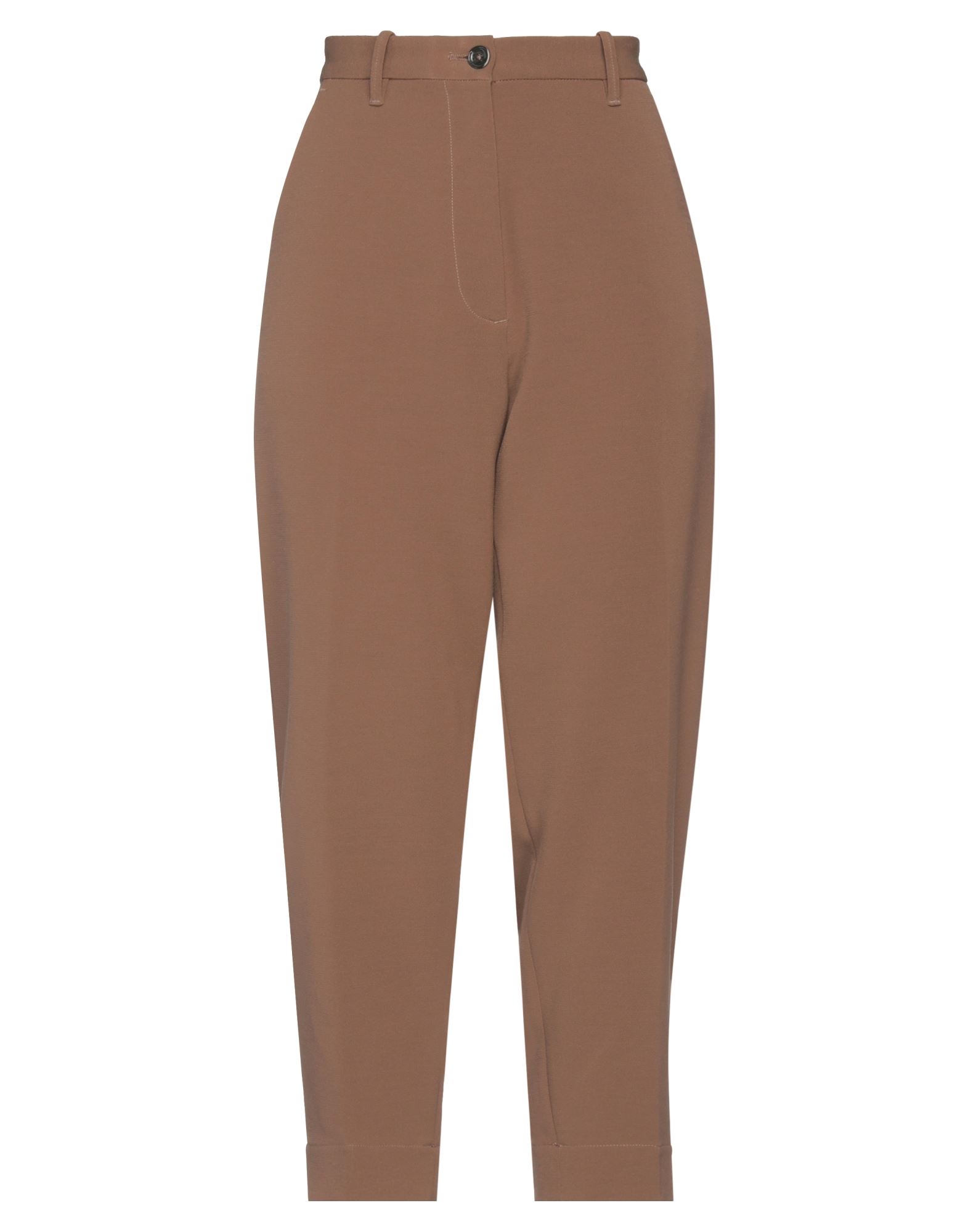 Nine:inthe:morning Nine In The Morning Woman Pants Brown Size 26 Polyester, Viscose, Elastane