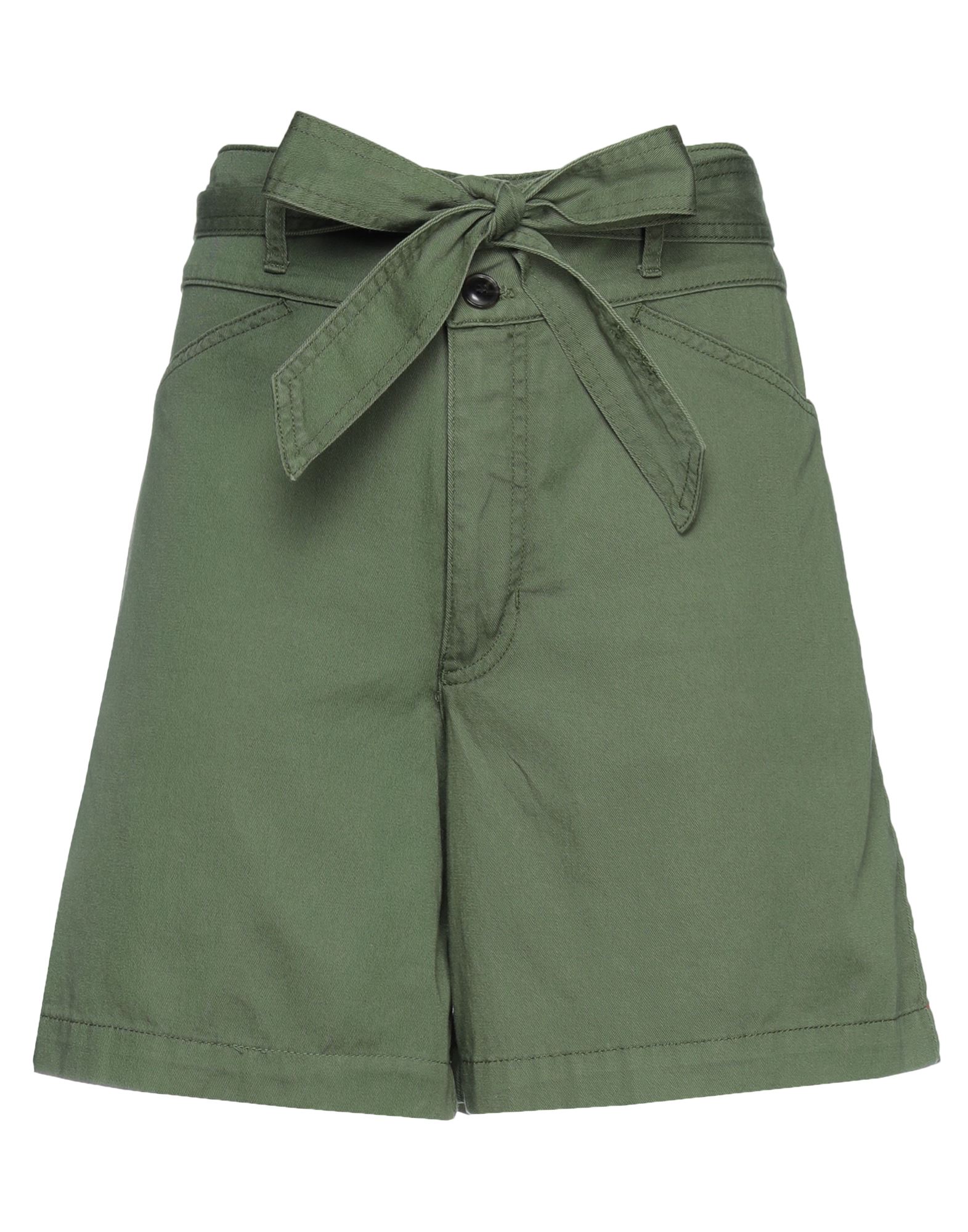 Xirena Xírena Woman Shorts & Bermuda Shorts Military Green Size Xs Cotton