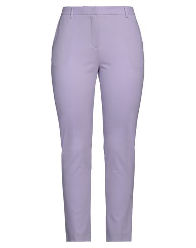 Shop Tonello Woman Pants Lilac Size 10 Virgin Wool, Elastane In Purple