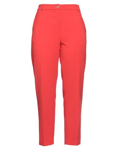 Anna Molinari Woman Pants Red Size 10 Polyester, Viscose, Elastane