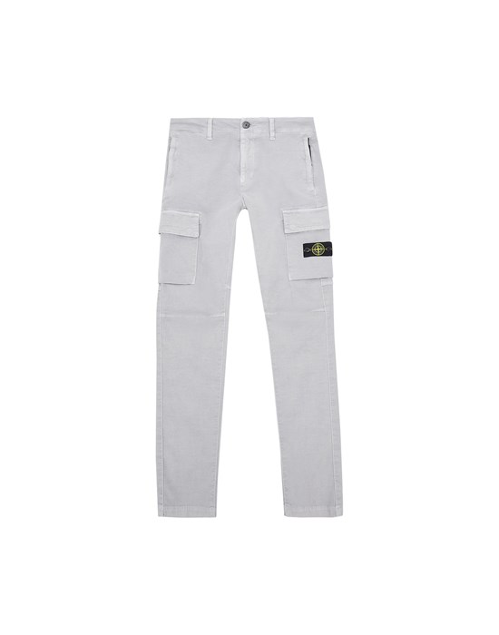 STONE ISLAND JUNIOR 30315 T.CO+OLD TROUSERS Man Dust Gray