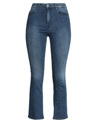 # 7.24 Woman Jeans Blue Size 30 Cotton, Elastane