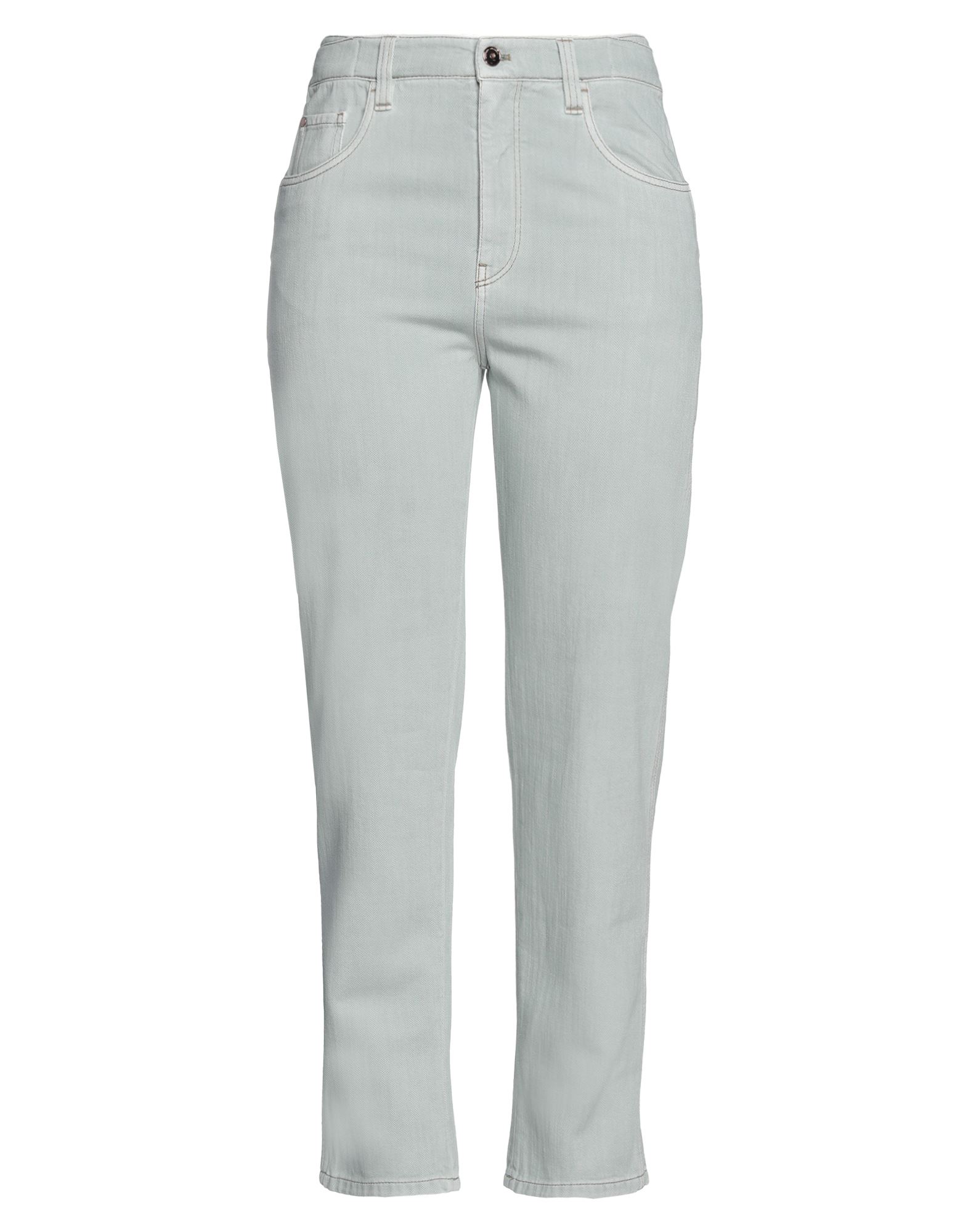 Brunello Cucinelli Jeans In Light Green
